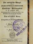 P. Johann Peter Pinamonti - Der untrügliche Spiegel. Oder: Die Lehre und Uebung der Selbsterkenntnis (gótbetűs) [antikvár]