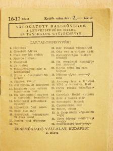 G. Dénes György - Válogatott dalszövegek 16-17. [antikvár]
