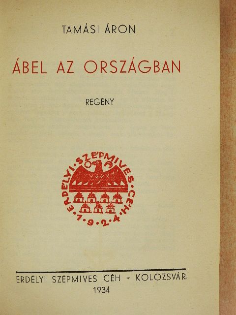 Tamási Áron - Ábel az országban [antikvár]
