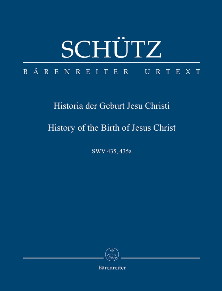SCHÜTZ - HISTORIA DER GEBURT JESU CHRISTI SWV 435, 435a. STUDIENPARTITUR