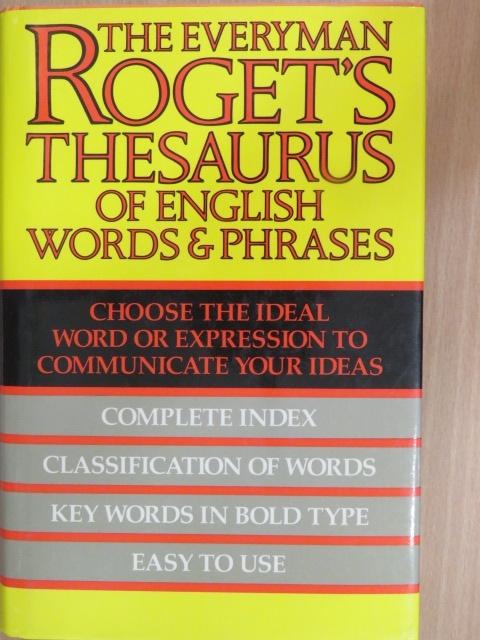 Roget's Thesaurus of English Words and Phrases [antikvár]