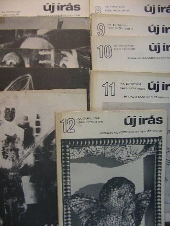 Ágh István - Új Írás 1980. (nem teljes évfolyam) [antikvár]