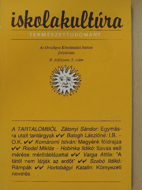 Balogh Lászlóné - Iskolakultúra 1992/5. [antikvár]
