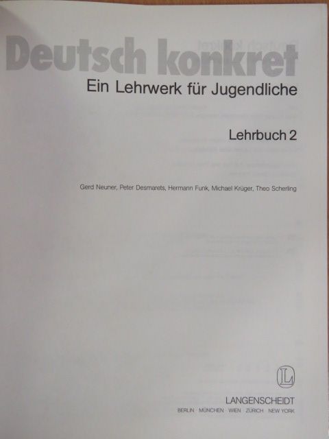 Gerd Neuer - Deutsch konkret - Lehrbuch 2. [antikvár]
