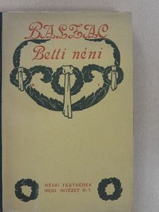 Honoré de Balzac - Betti néni [antikvár]