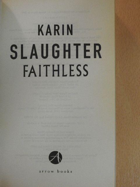 Karin Slaughter - Faithless [antikvár]