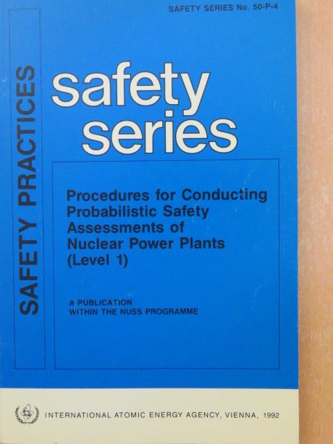 Procedures for Conducting Probabilistic Safety Assessments of Nuclear Power Plants (Level 1.) [antikvár]