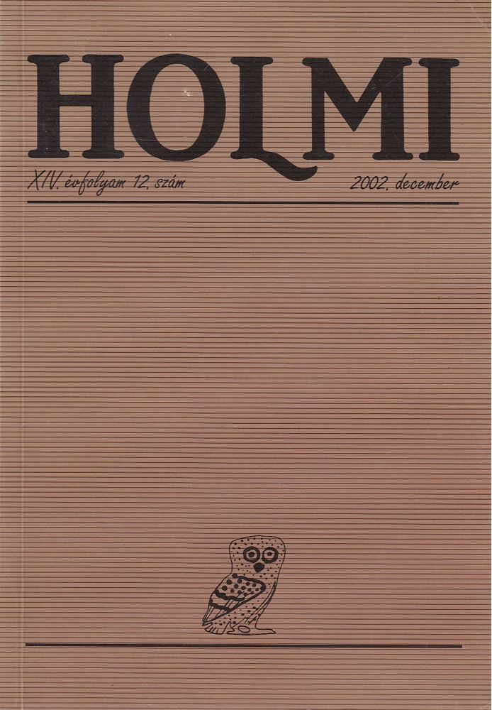 Réz Pál - HOLMI 2002. december [antikvár]