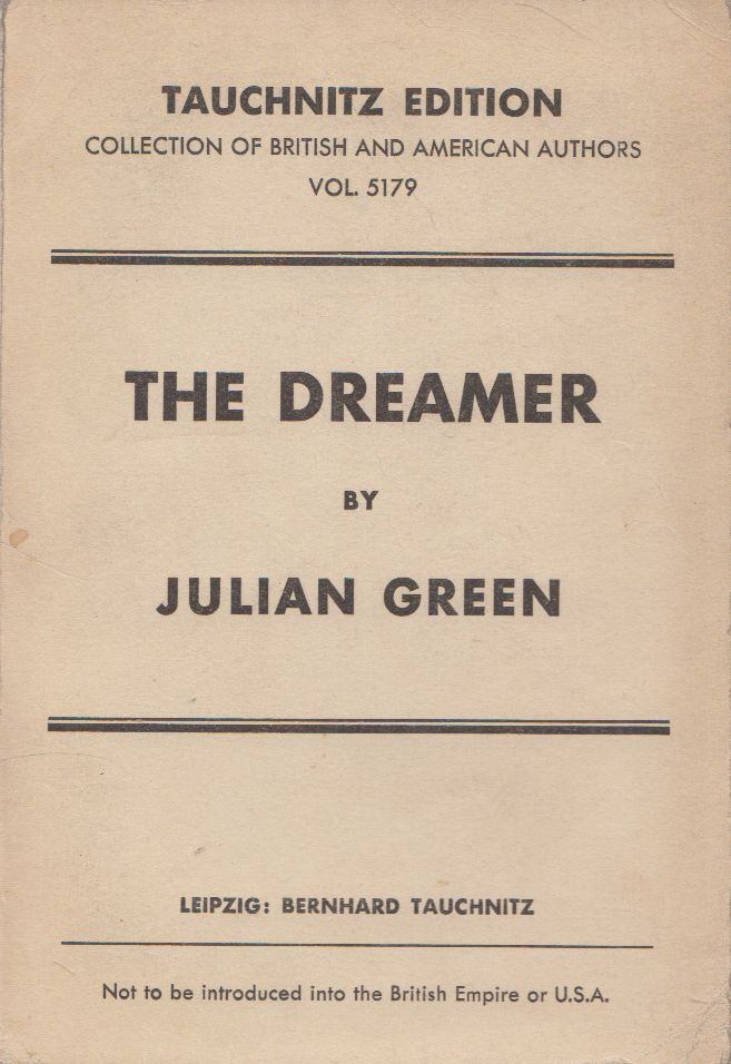Julian Green - The Dreamer [antikvár]