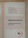 Pedagógiai írások [antikvár]