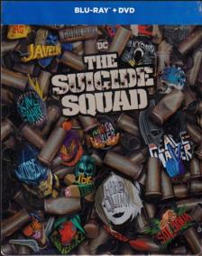 The Suicide Squad - Az öngyilkos osztag - (BD+DVD) - limitált, fémdobozos változat (steelbook)