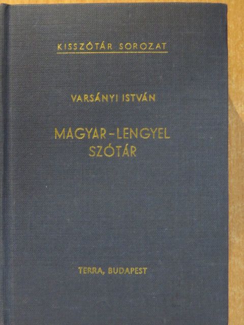 Varsányi István - Magyar-lengyel szótár [antikvár]