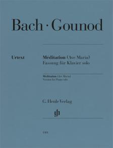 BACH / GOUNOD - MÉDITATION (AVE MARIA) FASSUNG FÜR KLAVIER SOLO