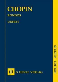 Chopin - RONDOS FÜR KLAVIER, STUDIENPARTITUR URTEXT (MÜLLEMANN/GROETHUYSEN)
