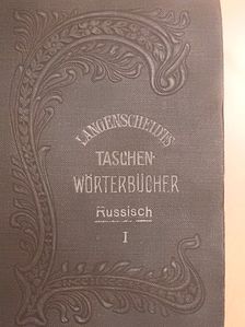 Taschenwörterbuch der russischen und deutschen Sprache I. (Gótbetűs) [antikvár]