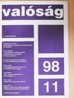 Árva László - Valóság 1998. november [antikvár]
