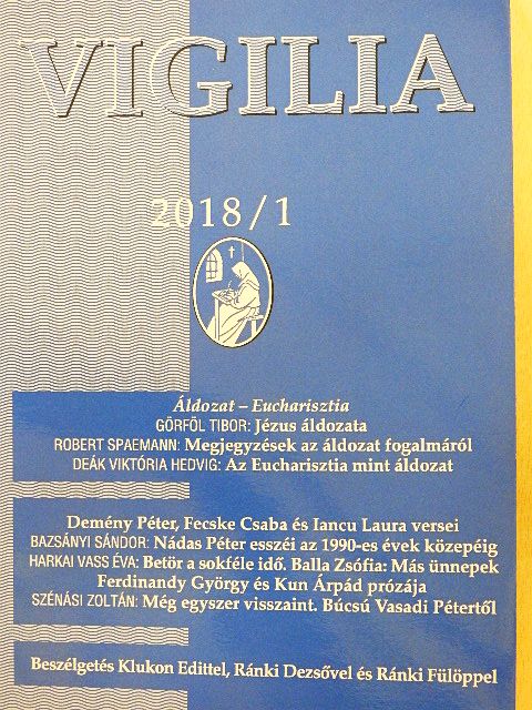 Bognár Gergely - Vigilia 2018. január [antikvár]