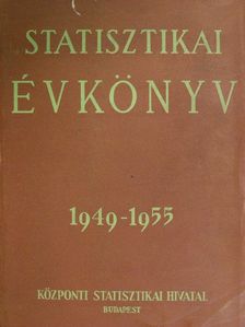Statisztikai évkönyv 1949-1955 [antikvár]