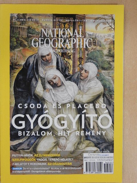 Casey Egan - National Geographic Magyarország 2016. december [antikvár]