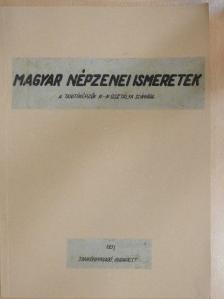 Járdányi Pál - Magyar népzenei ismeretek [antikvár]
