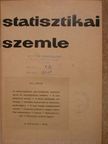 Alfonz Rabenseifer - Statisztikai Szemle 1972. (nem teljes évfolyam) [antikvár]