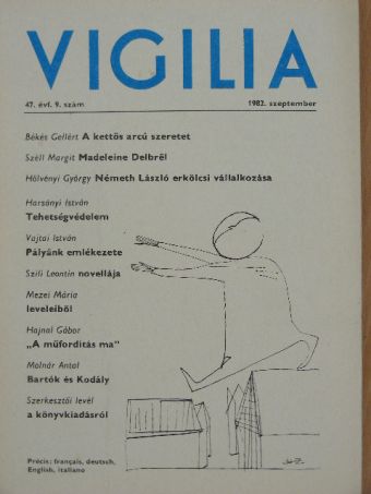 Andrási Gábor - Vigilia 1982. szeptember [antikvár]