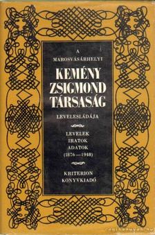 Marosi Ildikó - A marosvásárhelyi Kemény Zsigmond Társaság levelesládája [antikvár]