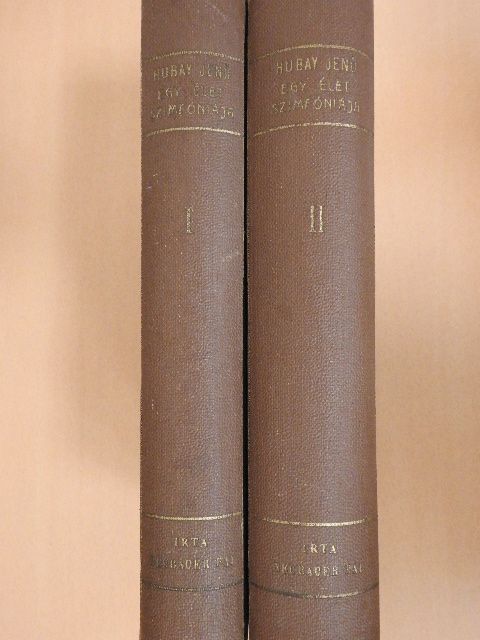 Neubauer Pál - Hubay Jenő - Egy élet szimfóniája I-II. [antikvár]