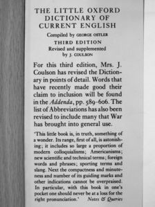 The Little Oxford Dictionary of Current English [antikvár]
