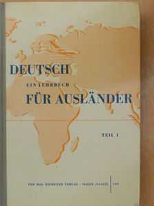 Carmen Jungnik - Deutsch - Ein Lehrbuch Für Ausländer I. [antikvár]