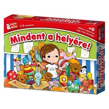 Mindent a helyére oktató játék
