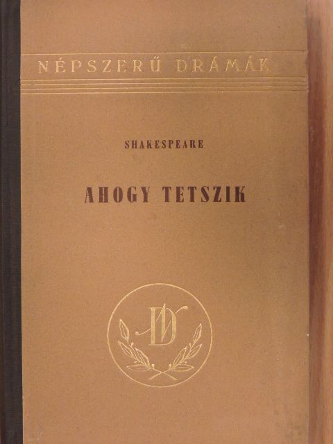 William Shakespeare - Ahogy tetszik [antikvár]