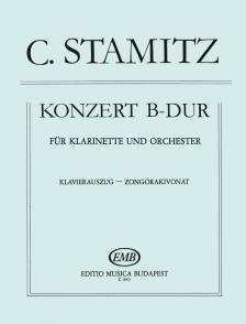 STAMITZ,CARL - KONZERT B-DUR FÜR KLARINETTE UND ORCH.ZONGORAKIVONAT(2.DARMSTAEDTER KONZERT
