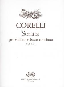 CORELLI - SONATA PER VIOLINO E BASSO CONTINUO OP.5 NO.1