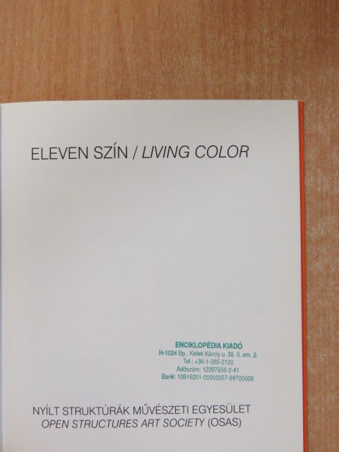 Björn Egging - Eleven szín [antikvár]