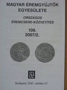 Nagy József - Országos éremcsere-közvetítés 2007/2. [antikvár]