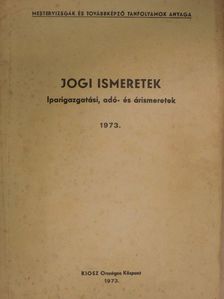 Berner Miklósné - Jogi ismeretek [antikvár]