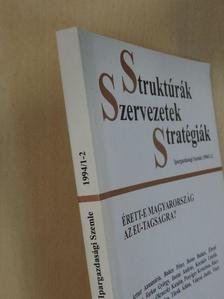 Artner Annamária - Struktúrák, Szervezetek, Stratégiák 1994/1-2. [antikvár]
