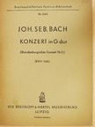 Johann Sebastian Bach - Konzert in G dur [antikvár]