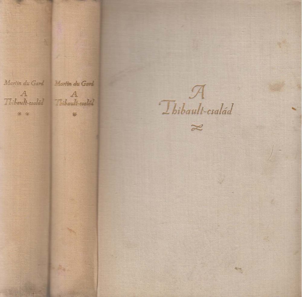 ROGER MARTIN DU GARD - A Thibault család I-II. [antikvár]