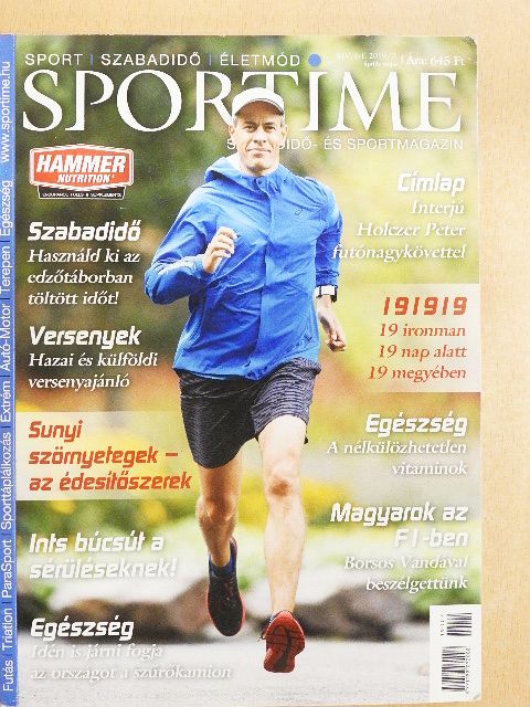 Boncz Elek - Sportime 2019. április-május [antikvár]