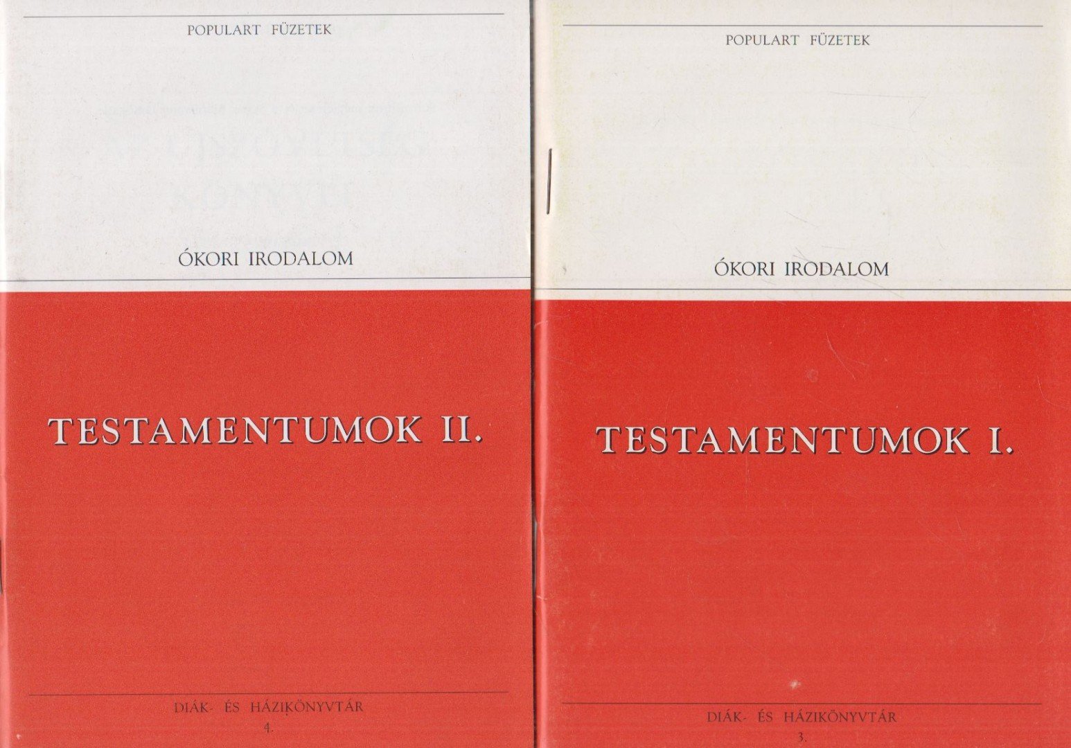 Veress Zsuzsanna (szerk.) - Testamentumok I-II. [antikvár]