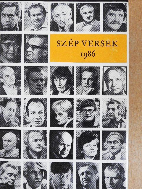 Aczél Géza - Szép versek 1986 [antikvár]