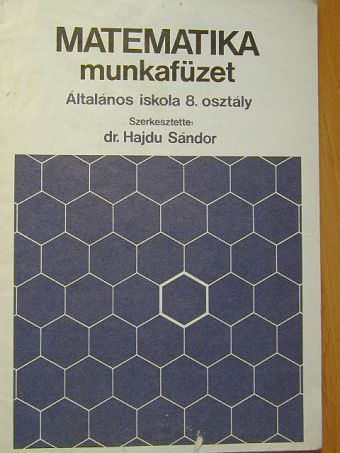 Dr. Sümegi Lászlóné - Matematika munkafüzet 8. [antikvár]
