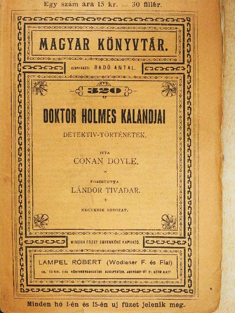 Conan Doyle - Doktor Holmes kalandjai 4. [antikvár]
