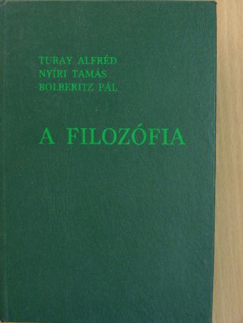 Bolberitz Pál - A filozófia [antikvár]