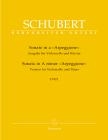Franz Schubert - SONATE IN a "ARPEGGIONE" AUSGABE FÜR VIOLONCELLO UND KLAVIER D 821 URTEXT