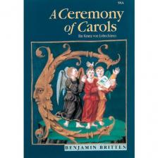 BRITTEN - A CEREMONY OF CAROLS FOR TREBLE VOICES (SSA) AND HARP OP.28
