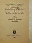 Külföldön megjelent fontosabb legujabbkori történelmi és politikai művek jegyzéke 1982 második és harmadik negyedév [antikvár]