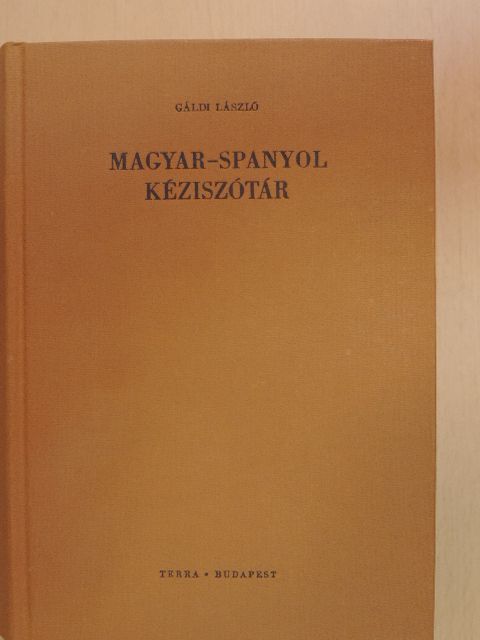 Gáldi László - Magyar-spanyol kéziszótár [antikvár]
